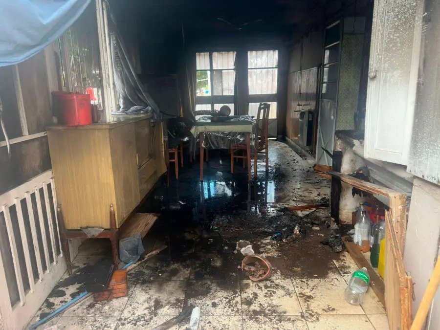 Incendio en Gualeguay: rescataron a una mujer de una vivienda