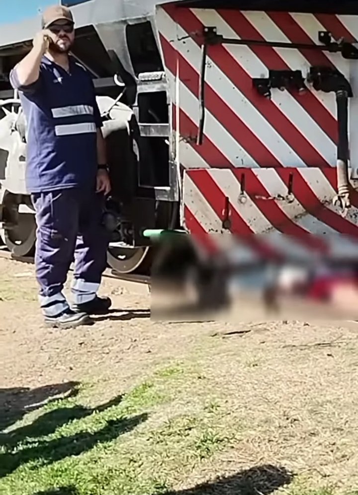 Chajarí: un hombre dormía sobre las vías del tren y el maquinista logró frenar a tiempo