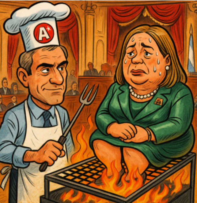 Se encendió la parrilla: Medina, Schumacher y los dueños del fuego