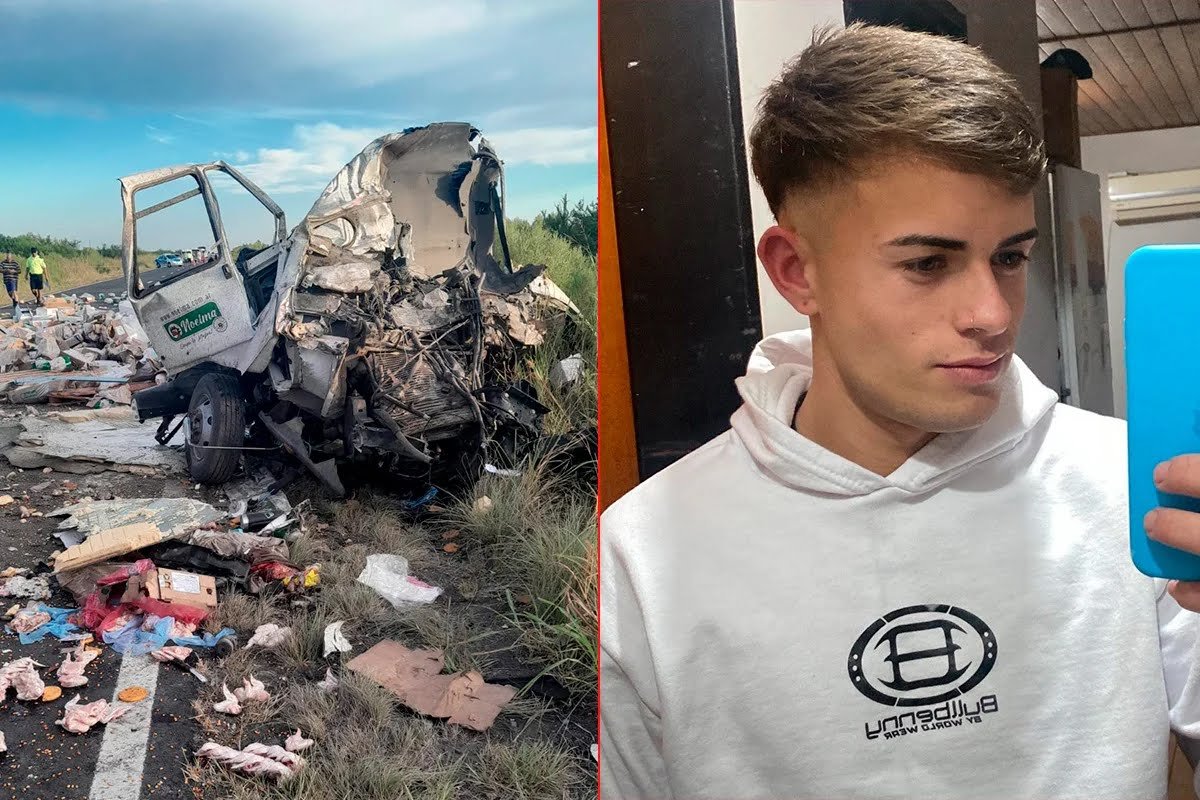 Tragedia en Ruta 6: murió un camionero de 23 años y no descartan que el sueño haya sido determinante