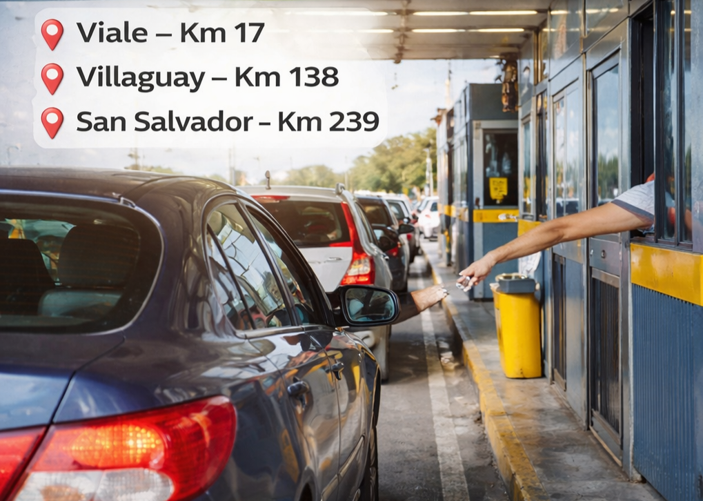 Se vienen nuevos peajes en la Ruta 18