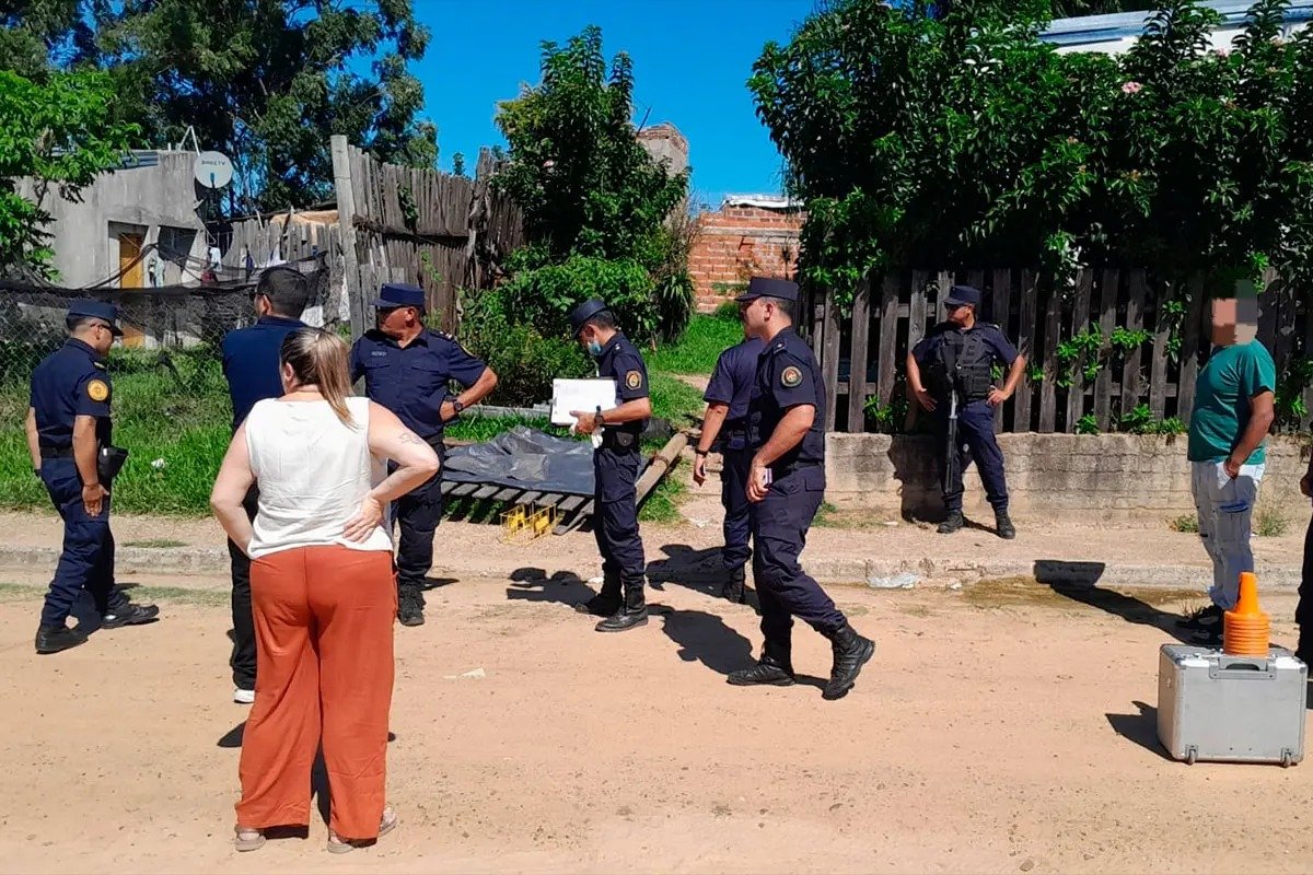 Concordia: investigan femicidio seguido de suicidio en barrio Los Pájaros